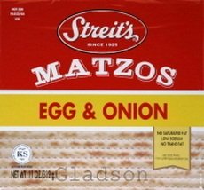 Streit's Daily Matzo - Egg and Onion 11 oz.