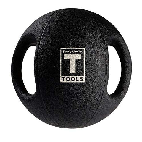 Body-Solid Dual Grip Medicine Ball 8 lb. for Fitness, Training and Rehab