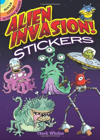 Alien Invasion! Stickers (Dover Little Activity Books Stickers)