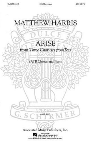 Arise from Three Choruses from Tess