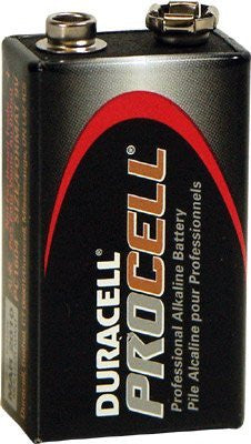 Duracell Procell 9V Alkaline Batteries (PC-1604)