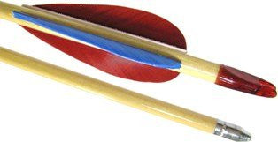 One Dozen 30-inch Deluxe Matched Cedar Wood Target Archery Arrows