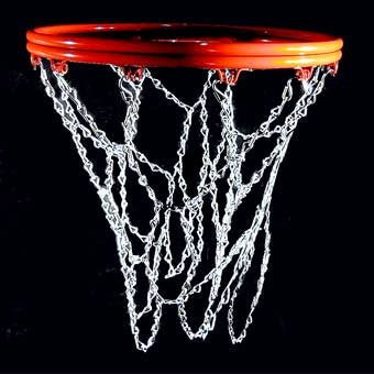CSI Standard Chain Basketball Net with S-Hooks