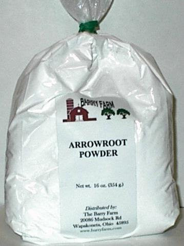 Arrowroot Powder	1 lb. bag