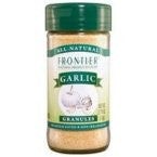 FRONTIER NATURAL PRODUCTS Herbs & Spices Cut & Sifted Garlic, Granules Organic 1 LB