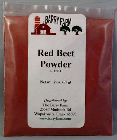 Beet Powder, Red	 2 oz
