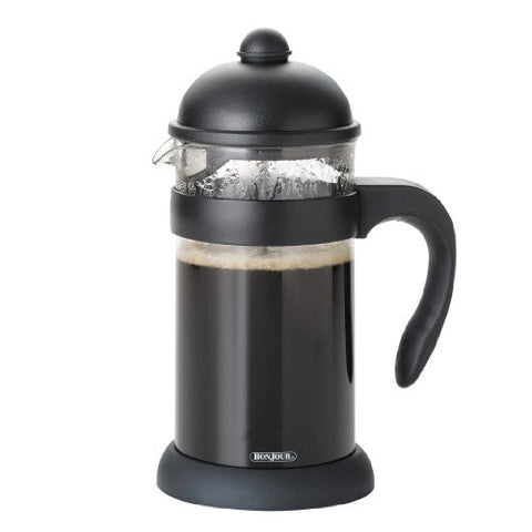 Hugo 8-Cup Unbreakable French Press, Black