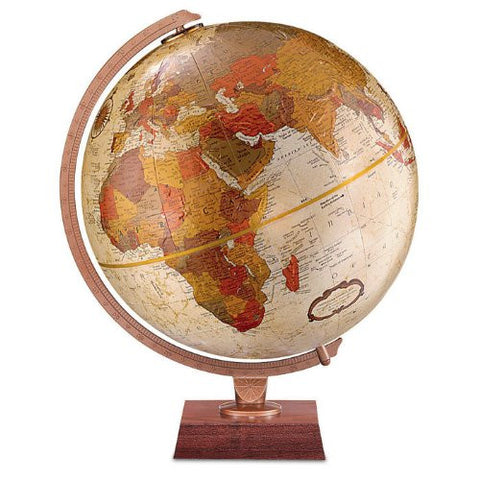 Replogle Globes Northwoods Globe, 12-Inch, Bronze Metallic