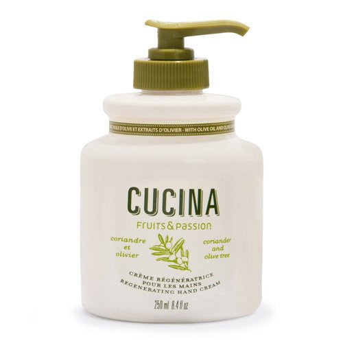 CUCINA Regenerating Hand Cream - 8.4 fl.oz. - Coriander and Olive