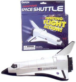 Flying Space Shuttle On A String