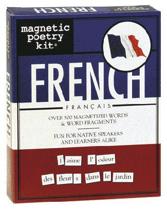 Magnetic Poetry Magnetic Poetry,  French