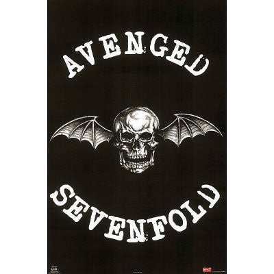 Avenged Sevenfold (Winged Skull) Music Poster Print - 22x34