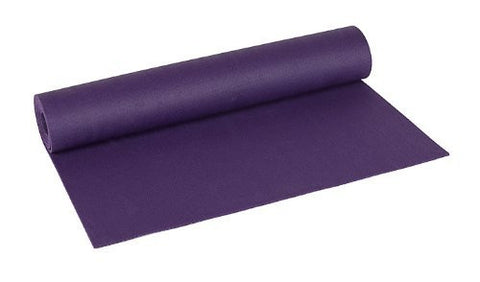 Harmony Professional 3/16-Inch Yoga Mat 24" x 68" (Color: Purple)
