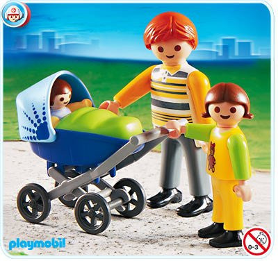Playmobil Dad with Stroller