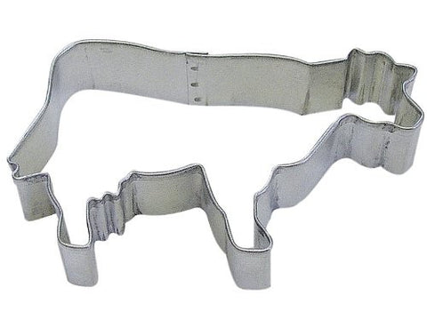 Cow 3.75" Tinplated Cookie Cutter