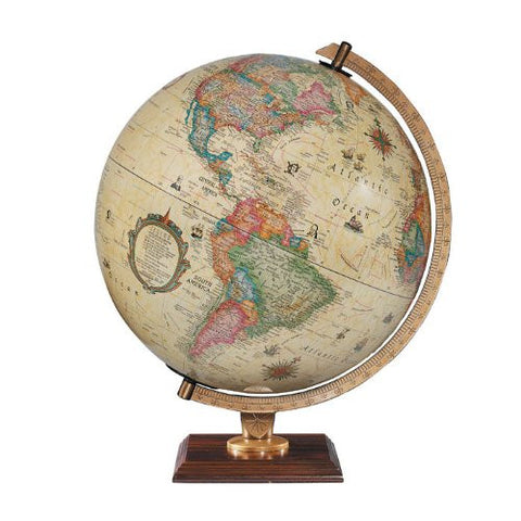 Replogle Globes Illuminated Carlyle Globe, Antique Ocean, 12-Inch Diameter