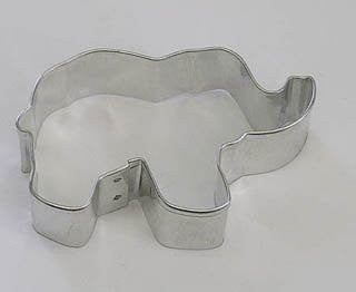 Elephant 3.5" Tinplated Cookie Cutter