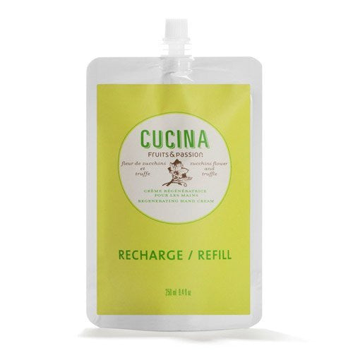 Fruits and Passion's Cucina Regenerating Hand Cream Refill (Scent Name: Zucchini Flower and Truffle)