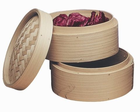 10.5-Inch Bamboo Steamer Baskets