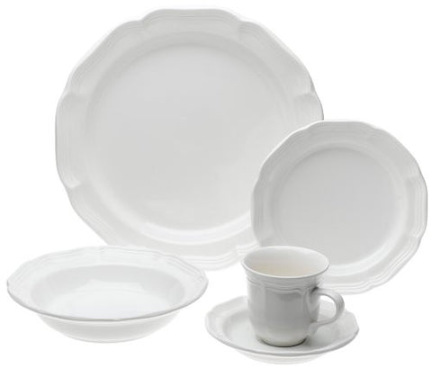 French Countryside 45 Piece Dinnerware Set w/Serving Accessories