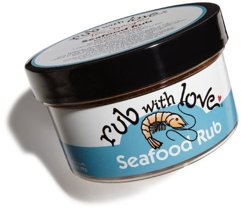 Seafood Rub, 3.5 oz jar