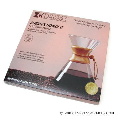 Chemex Unfolded Filter Circles, 100 per pack