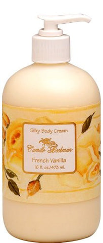 French Vanilla Silky Body Cream 16oz