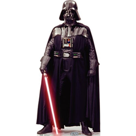 Darth Vader Star Wars Movie Lifesize Standup Poster - 36x75