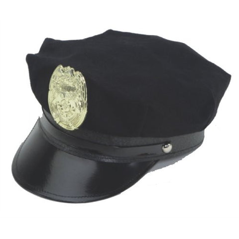 Police Hat w/ Badge