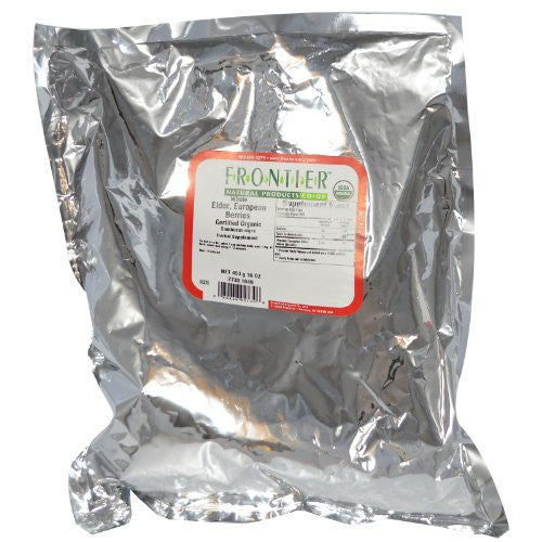 Bulk Elderberries Whole, ORGANIC, 1 lb. package