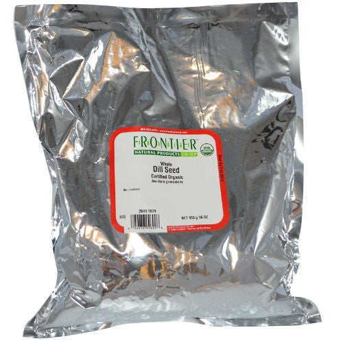 Bulk Dill Seed Whole, ORGANIC, 1 lb. package