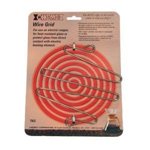 Chemex Stainless Steel Wire Grid for Use on Electric Stove, 6.5 Inch