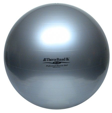 Thera-Band Exercise Ball (Size: 85 cm Color: Silver) BULK PACKAGING
