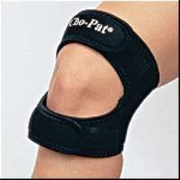 Cho-Pat Dual Action Knee Strap (Size: Large Color: Black)