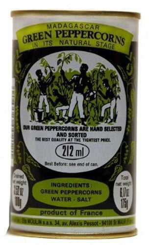 Madagascar Green Peppercorns in Brine - 3.5oz