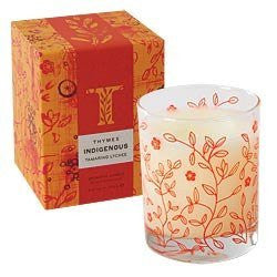 Thymes Indigenous Candle 9 oz net wt / 255 g (Scent Name: Tamarind Lychee)