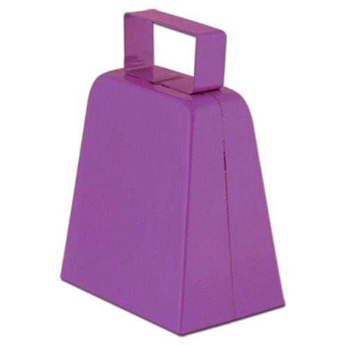 Cowbells (purple) Party Accessory  (1 count)