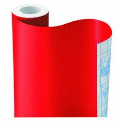Magic Cover Adhesive Liner, Red, 18" x 9 ft