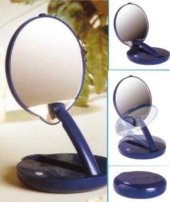 Magnifying Lighted and Adjustable Compact Mirror (15x Magnifying)