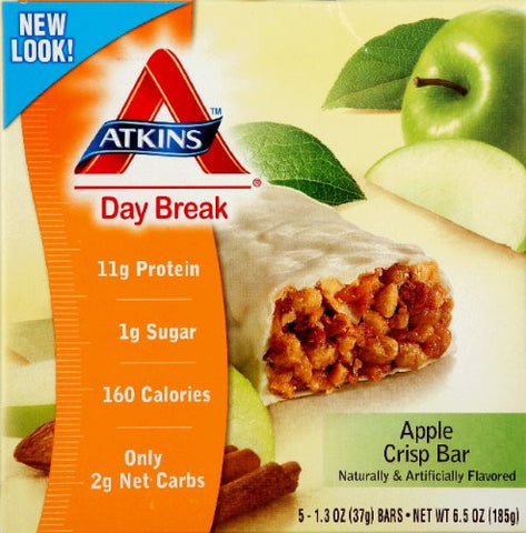 Atkins Advantage Bar, Apple Crisp 6.0 OZ
