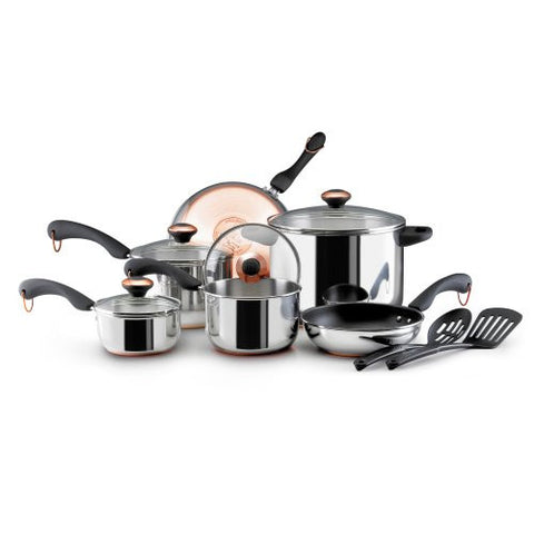 Paula Deen Cookware Sets (Size: 12 Piece Color: Stainless Steel)