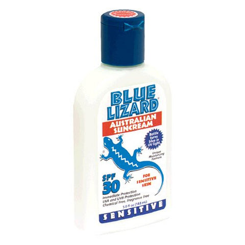 Blue Lizard Australian Sunscreen, Sensitive SPF 30+, 5-Ounce Bottles (Pack of 2)