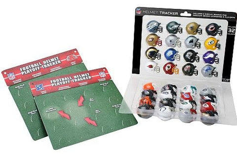 NFL Pro Football Helmet Playoff Tracker