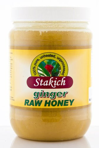 40oz ginger raw honey