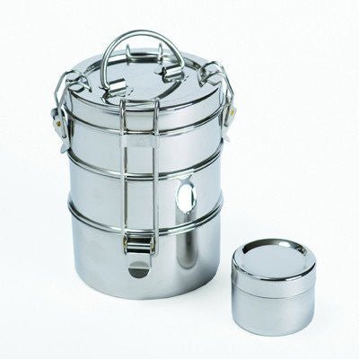 3-Tier Stainless Steel Tiffin - 1 - Container