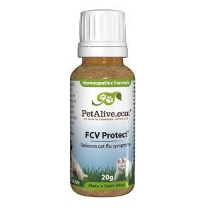 Homeopathic FCV Protect - Homeopathic product to temporarily relieve sneezing, nasal congestion and watery eyes in your cat