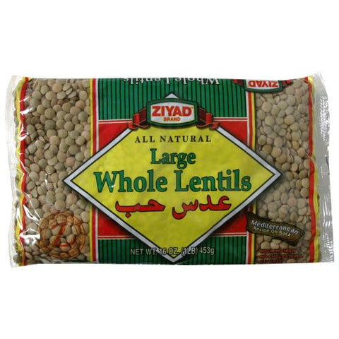 Ziyad Beans Lentils Dry Whole Bagged 16.0 OZ