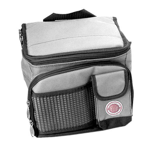 Cooler Bag , 9" x 7" x 8", Gray
