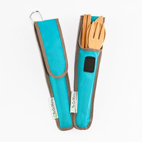 To-Go Ware RePEaT Bamboo Utensil Set (Color: Agave)