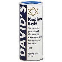 Kosher For Passover Salt, Kosher, Canister - 16 oz